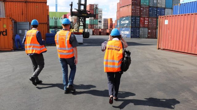 Frankenbach Container Terminals: Zu Besuch bei den Containerterminals der Firma Frankenbach in Mainz