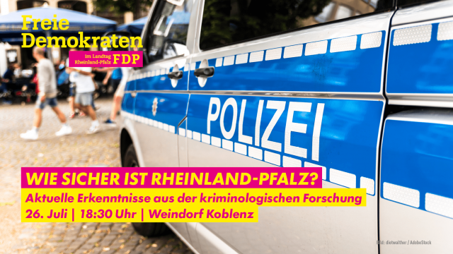 Veranstaltung: Wie sicher ist Rheinland-Pfalz? 