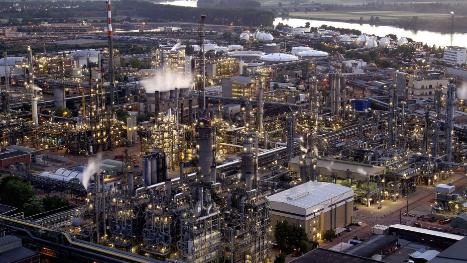 BASF-Werk in Ludwigshafen