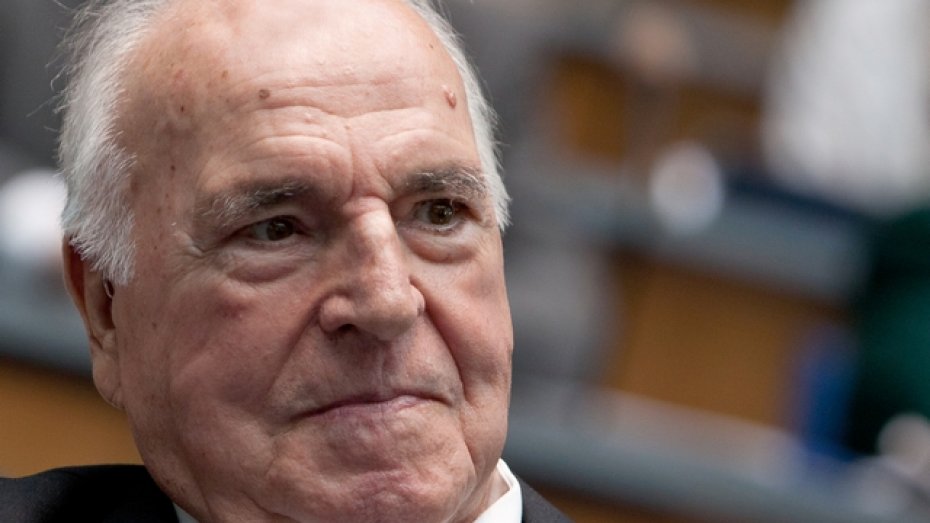 Der ehemalige Bundeskanzler Dr. Helmut Kohl