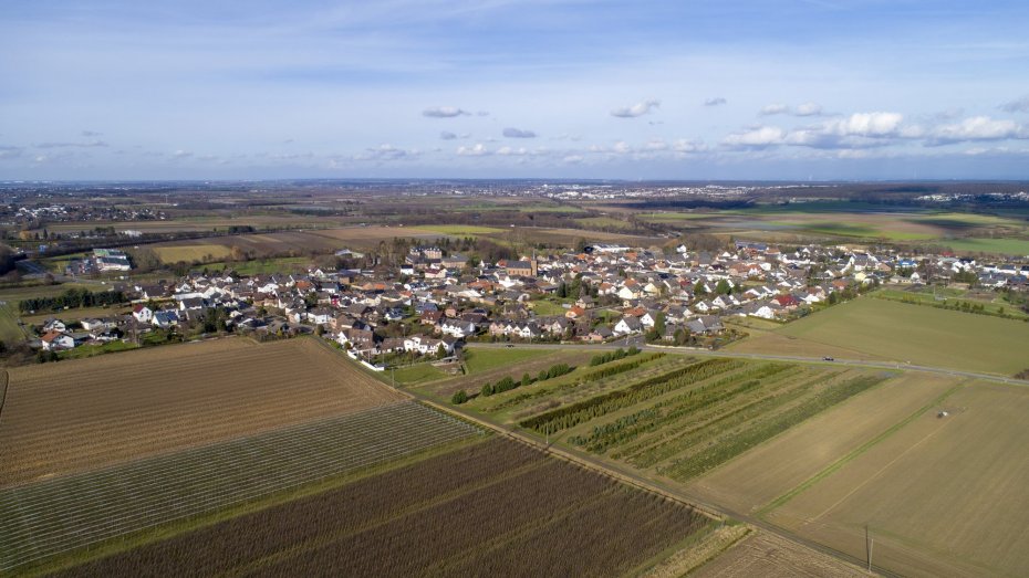 Luftbild aus Gelsdorf