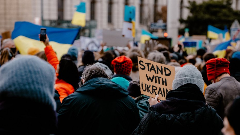 Symbolbild: Solidarität mit der Ukraine