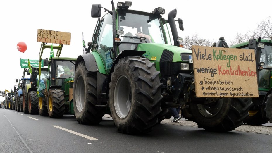 Symbolbild: Bauerndemo