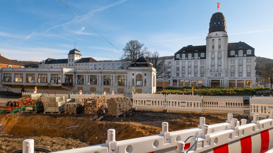Bild: Wiederaufbau in Bad Neuenahr-Ahrweiler im Ahrtal