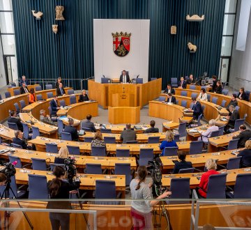 Corona-Sondersitzung des Landtags