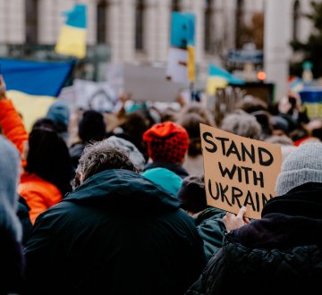 Symbolbild: Solidarität mit der Ukraine