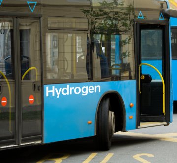 Symbolbild: Wasserstoff-Bus